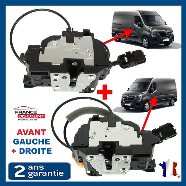 Schloss Elektrisch TüR Vorne Links Recht FüR Master 3 NV400 Opel Vivaro-image