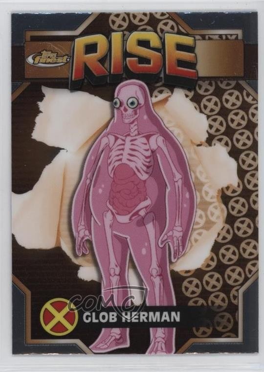 2025 Topps Finest X-Men '97 Common Bronze Glob Herman #26 0b7