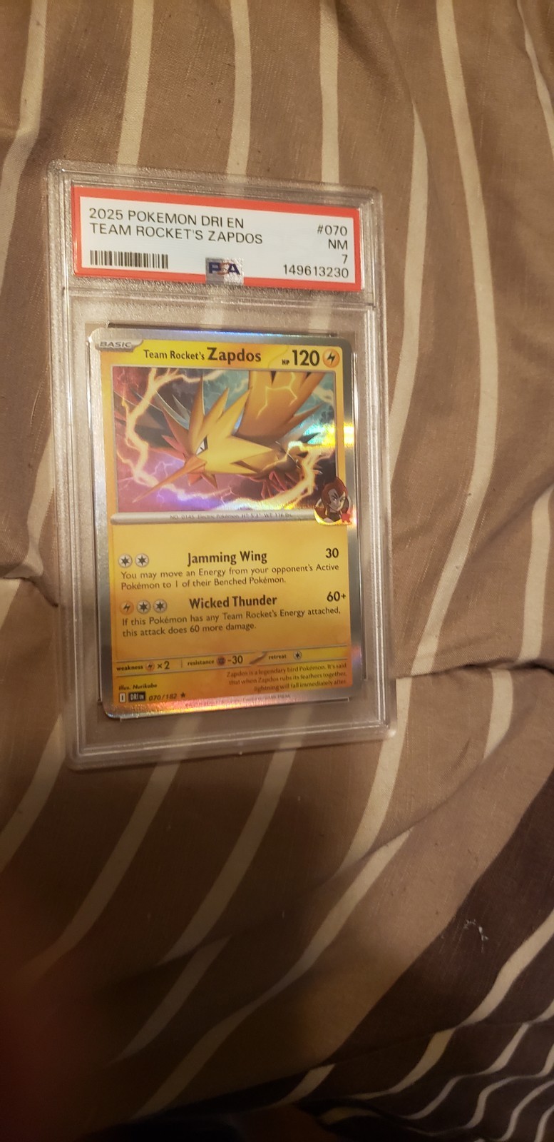 Team Rocket's Zapdos #70