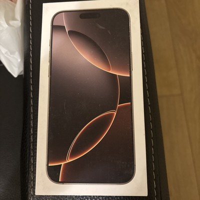 iPhone 16 Pro Max Desert Titanium 256GB Sealed | eBay UK