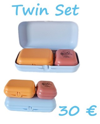 Tupperware Maxi Twin Set 3 tlg.  NEU OVP Brotdose Schule Vesper Lunchbox