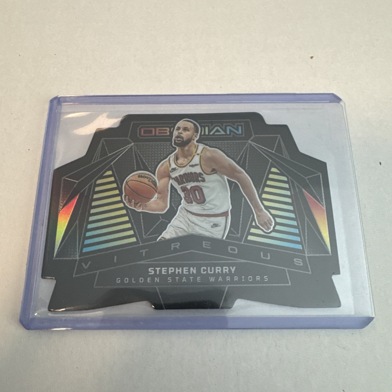 2024-25 Obsidian Stephen Curry Vitreous #8 SSP CASE HIT Golden State Warriors