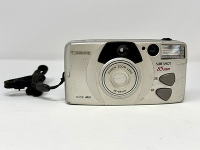 Canon Sure Shot 85 Zoom 35mm Point Shoot Auto Focus Flash Date Film Camera