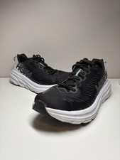 Hoka One One Women's Rincon 3 Running Shoes-Black/White - Size 9 B 