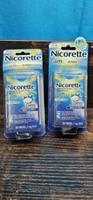 3 Nicorette 4mg Nicotine Based Stop Smoking Aid - White Ice Mint 20 Ct Exp 5/27