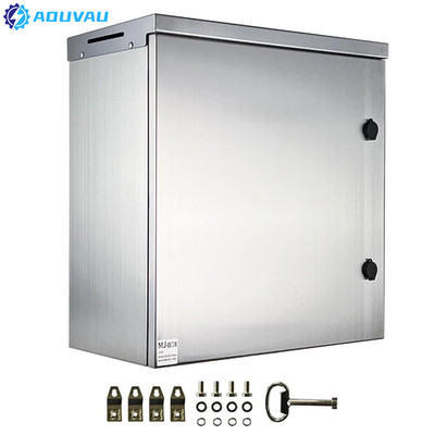 304 SS Electrical Box 25x24x12'', IP66, NEMA 4X, Waterproof, Indoor/Outdoor