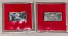 Lot of 2- 1/4oz Alaska Silver  .999 Pure Inget. Series 1 Alaska And Fall Sheep.