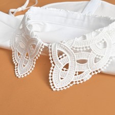 Detachable Detachable False Collar Diy Lapel Half Shirt  Women Girls