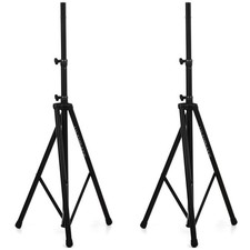 Ultimate Support TS-88B Tall Speaker Stand Pair - Black