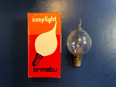 Ormatu Cosylight Glühlampe Klar 15 W E14 230V Leuchtmittel Glühbirne Drup