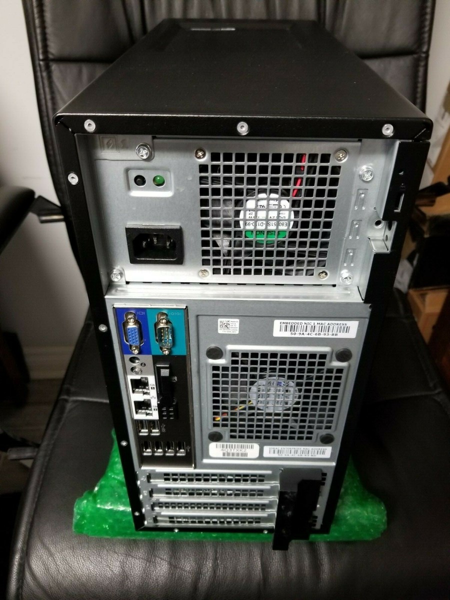 Dell PowerEdge T130 Server E3-1270 v6 3.8GHz 64GB RAM 2x4TB HDD