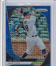 J.D. Davis 2020 Panini Blue Mojo Prizm Base #228, 062/125