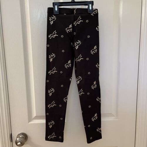 Old Navy Leggings Lot of 4 Unicorn Star Cherry Floral Girls Size Medium 8 NWT - Picture 9 of 20