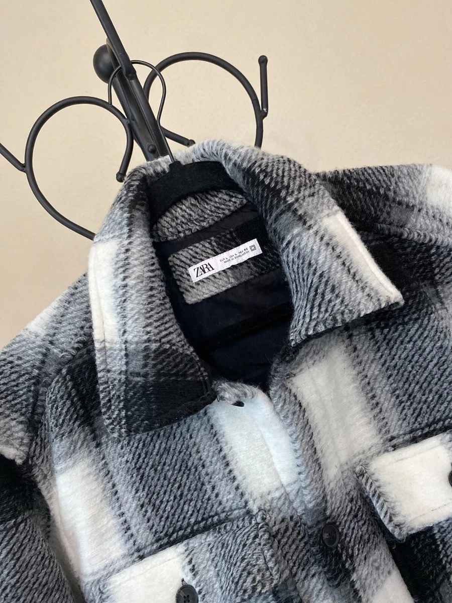 Flannel jacket zara deals