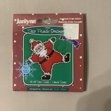 Janlynn 56-153 Star Santa Counted Cross Stitch Kit Star Friends Ornaments 2002