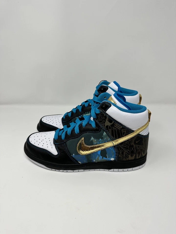 SAMPLE Nike Dunk High Premium 'Dubai' Size 10 Brand New - Image 3 of 4