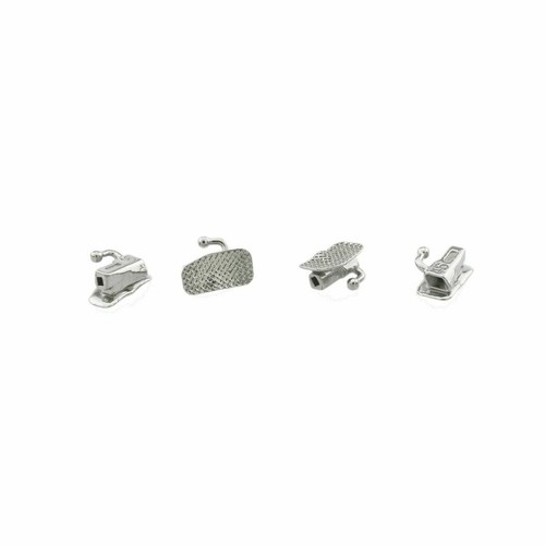 80 Pcs Dental Orthodontic Buccal Tubes First Molar 0.022 MBT Bondable Mesh Base - Picture 4 of 8