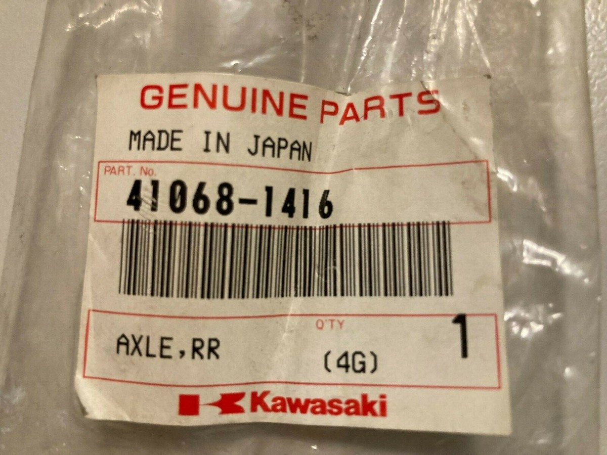 Achse hinten Kawasaki ZX1200 ZX-12R ZZR 1200 41068-1416 NOS | eBay