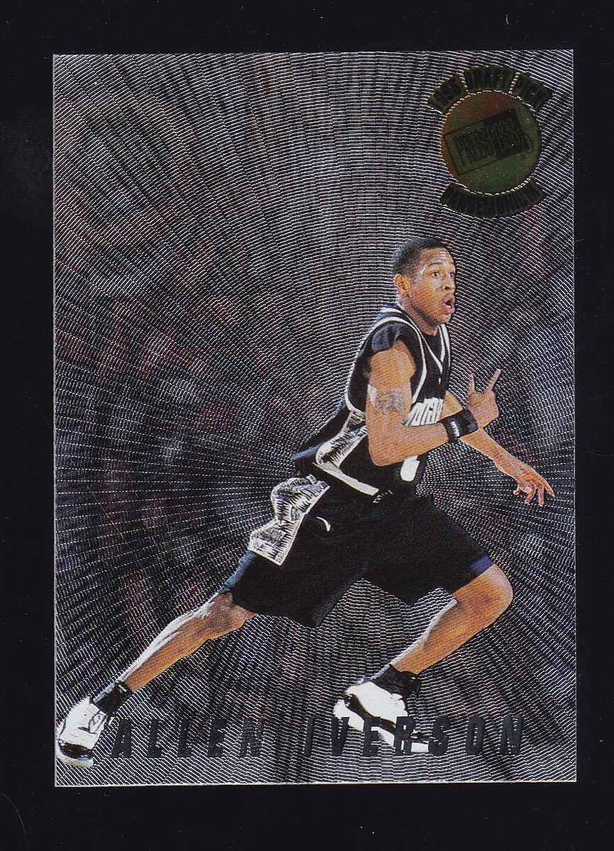 1996 Press Pass Pandemonium Allen Iverson Rookie #PM7 Georgetown
