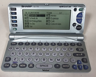 Sharp OZ-770 Wizard for PARTS LCD has some Pixels Out
