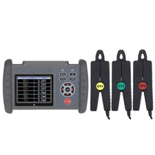 Three-phase Digital Phase Voltmeter Data Storage 500 Groups Range 0.0mA～20.0A