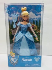 Disney  Cinderella Doll Princess Theme Parks Collection Blue Dress New