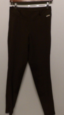 Kerrits Ribbed Breeches Riding Pants Women's Knee Patch Brown Med NWOT FREE SHIP