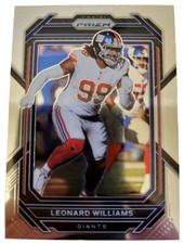 2022 Panini Prizm #222 Leonard Williams New York Giants NFL Football Card (M
