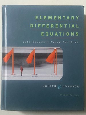 Elementary Differential Equations with Boundary Value Problems 2nd Ed. W/ Ide CD