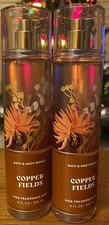 Bath  Body Works Copper Fields Fine Fragrance Mist 2 Pack Wildflowers Woods Sun