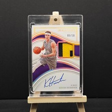 2022-23 Panini Immaculate #IPA-KHU Kevin Huerter Patch Auto 2-Color #05/10 Kings