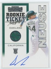 2020 Panini Contenders Retro 1998 Rookie Draft Ticket Sheldon Neuse RC Auto