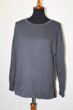 Buffalo David Bitton Sz M Charcoal Gray Pullover Sweatshirt Top