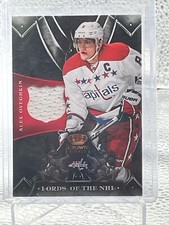 ALEXANDER OVECHKIN Lords of the nhl jersey Panini crown royale 12-13
