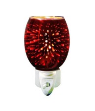 Plug In 3D Wax Warmer Red Fireworks wax Melts Wax Burner