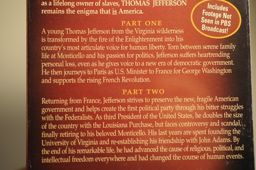 Thomas Jefferson, Ken Burns Film, Sealed VHs 2 pack, Documentary video - Picture 3 of 4