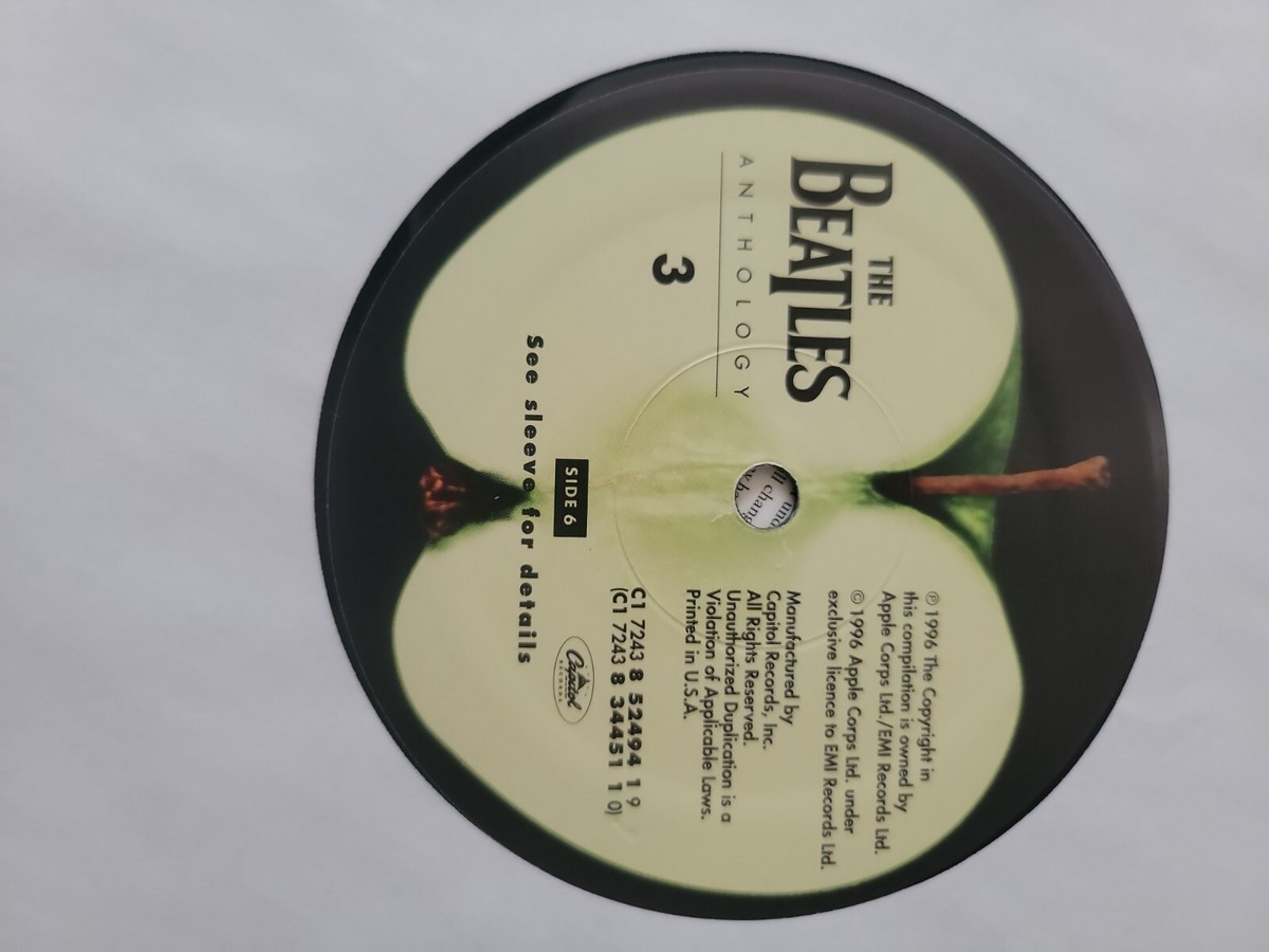 THE BEATLES Anthology 3 3LP Vinyl Records Excellent