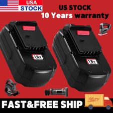 2Pack 18V Lithium Ion Battery for Porter Cable 18 Volt PC18B PC18BL PC18BLX Tool