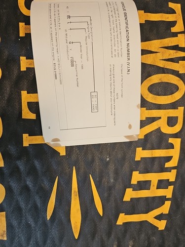 OEM 1986 Harley 99465-86S FXRT/FXRD 1340cc Owners Operators Manual Supplement - Picture 5 of 5
