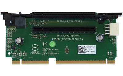 DELL - 0392WG - R730 R7910 RISER #2 PCI-E 2X 8 SLOT