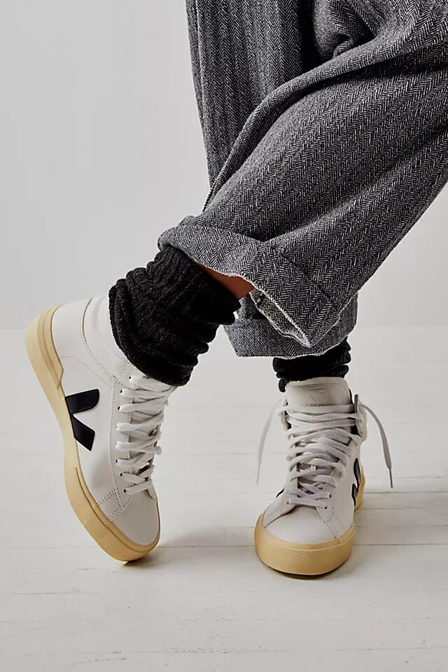 VEJA★MINOTAUR★EXTRA WHITE BLACK BUTTER★兼用 VEJA Minotaur High Top Sneaker Extra-White/Black Butter