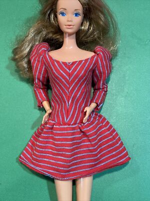 Lot pour poupée barbie superstar 1977 boa et parure de bijoux - Collection