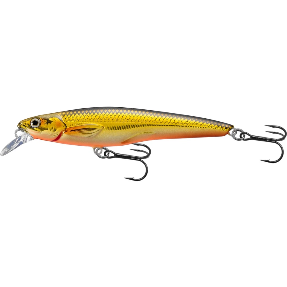 Live Target Rainbow Smelt Jerkbait / Crankbait (RS91S) POCO PROFUNDO - Elige 8 colores Foto 4 de 4