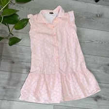 Tea Collection eyelet sleeveless dress pink 6