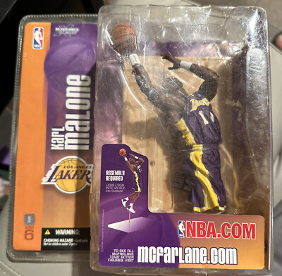 McFarlane NBA Series 6 - Karl Malone Los Angeles Lakers #11