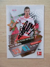 Dani Olmo autograph signed TC Topps Bundesliga "RB Leipzig 21/22"