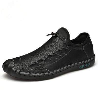 Men Breathable Casual Shoes Comfortable Soft Loafers Flats Slip on Driving Shoes