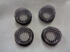 FLOW-RITE MA-005 SMALL SCREW ON STRAINER SET OF (4) 1 11/16" X 1" MARINE BOAT