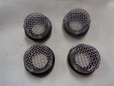 FLOW-RITE MA-005 SMALL SCREW ON STRAINER SET OF (4) 1 11/16'' X 1'' MARINE BOAT