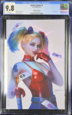 Harley Quinn #1 Shannon Maer Convention 'White' Virgin Variant CGC 9.8